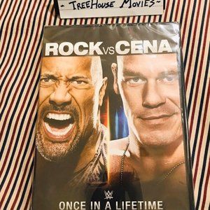 WWe ROCK Vs. CENA ~ Once in a Lifetime ~ DVD New !